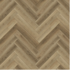 SPC плитка (кварцевый ламинат) CronaFloor Herringbone ДУБ РУАН H021